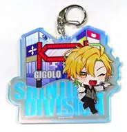 "Shinjuku-Division Rap Battle-Shinjuk Division x Hypnosis Mic Mylord Trading Holoacrylic Key Holder" by Izanami 123