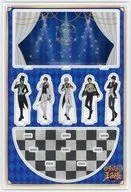 Atobe & Oshitari & Yukimura & Nio & Tokugawa Acrylic Diorama "Shin Tennis-no Oji-sama" Jump Festa 2023 Goods