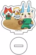 Baseball Design "YO-KAI WATCH ♪ × Lascar Acrylic Puchi-Stand 01"