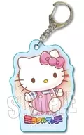 Hello Kitty "Sanrio Character Kuth Trading Acrylic Key Holder Miracle Match"