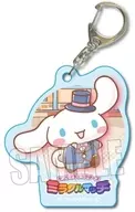 "Sanrio Character Kuth Trading Acrylic Key Holder Miracle Match" in Cinnamoroll