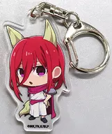 Sengiri Hyoma "Blue Rock Trading Acrylic Key Holder Werewolf NIGHT Deformed"