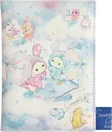 The theme medicine notebook case "Sentimental Circus" with a rainbow in the sky of tears