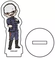 Lieutenant Tsurumi "GOLDEN KAMUY Acrylic Petchin Stand 01. Graphic Art Illustration"