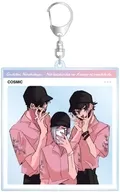 COSMIC ver. A photo frame-like BIG acrylic key holder "Gachi Love Sticky Beast ~ I wanted to be the girlfriend of an internet distributor ~"