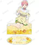 Big Acrylic Stand "Eiga The Quintessential Quintuplets" Illustrated Hologram by Kazuka Nakano (Uniform Aprons ver.)