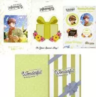 Natsuya 桐嶋 Wonderful Birthday Party! Greeting Card Set "Free! Series Birthday Presents"