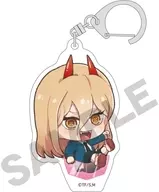 Power "Chainsaw Man Trading Acrylic Key Holder Hako-Supo"