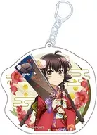 Ange Painted Acrylic Key Holder "Utawarerumono: Itsuwari-no Kamen Two White Emperors"