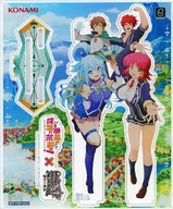 Soporte acrílico colectivo "KonoSuba: God's Blessing on this Wonderful World! × Quiz Magic Academy Mugen Mirror World" Artículos de colaboración Artículos ganadores de la campaña de regalos