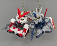 Gundam Astray Red Frame & Freedom Gundam (Deactivate Mode) Double Type Key Holder Part 3 "MOBILE SUIT GUNDAM SEED"