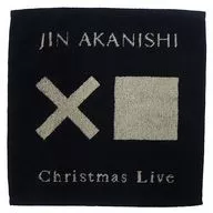 AKANISHI Jin Hand Towel "JIN AKANISHI Christmas Live 2022" Ticket special with goods