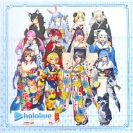 [A la Carte] Collection 2023 New Year's Original Furoshiki "Virtual YouTuber Hololive ×SMILE BASE CAFE HOLOLIVE OSECHI 2023 3-tiered [Land, Sea and Air] / 1-tiered [Land, Sea and Air]" Special gift included