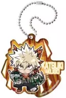 爆豪勝己 「でふぉめ 僕のヒーローアカデミア ヒーローの決意アクリルキーホルダー」