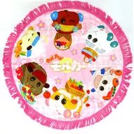 Collection (Pink) Round Towel Mat "PUI PUI Molcar Harvest Festival" GiGo Limited