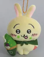 兔子(抹茶冰淇淋)毛絨玩偶掛件京都限定