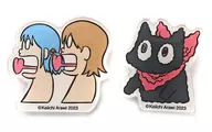 Yukko Mio / Sakamoto Acrylic Clip Set "Daily Restaurant"