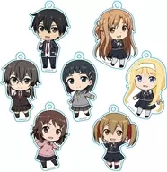 Set of 7 "SWORD ART ONLINE Trading Acrylic Chain Vol. 4"