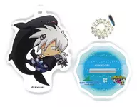 Satélite "The Vampire Dies in No Time 2 x Yokohama Hakkeijima Sea Paradise Acrílico Stand Key Holder"