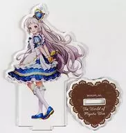 Cretia Acrylic Stand "DMM Scratch! Black Cat With Valentine Girls' Ver." C-3 Prize