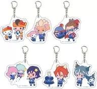 全6種セット 「イナズマイレブン×サンリオキャラクターズ アクリルキーホルダー 01.ミニキャライラスト」