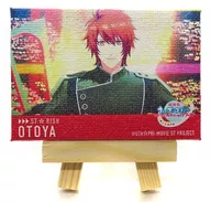 ITTOKI OTOYA "Utano Prince Sama Theater Version ♪ Maji Love Starrish Tours × Tetsujin of Karaoke & Karaoke Manekineko Trading Mini Canvas Board"