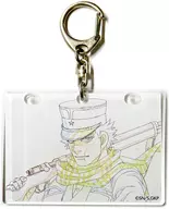 "GOLDEN KAMUY Golden Game Acrylic Key Holder Collection" by Saichi Sugimoto