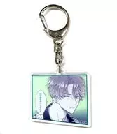 C. Tamon FUKUHARA (WHY DID N'T YOU COME?) Meisscene Acrylic Key Holder "漫福 GACHA Tamon KUN, WHICH IS IT NOW?" D Prize