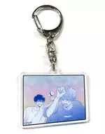 N. Fukuhara Tamon & Sakaguchi Sakuratoshi Famous Scene Acrylic Key Holder "漫福 Gacha Tamon, which is now?" D Prize