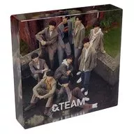＆TEAM アクリルブロック 「CD First Howling ： ME」 UNIVERSAL MUSIC STORE 4形態セット購入特典