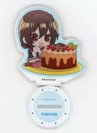 Birthday cake Mini Character Acrylic Stand Figure "KUJI Hikido KonoSuba: God's Blessing on this Wonderful World! Hikido! Yun Yun Birthday KUJI" C-7 Prize