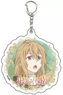 Alan Ferrera "Mushikaburihime Acrylic Key Holder 01. Official Illustration"