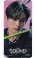 Lino (Stray Kids) original clear bookmark "CD THE SOUND" Loppi ・ HMV Purchase benefits