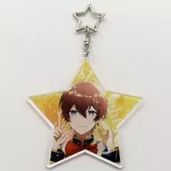 Kuni-Star-Shaped Acrylic Keyholder Commemorative Goods for Passing 100,000 Registered Users of Utapora Official Channel