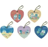 5-Type Set "Character Leather Charm Bonobono x ハンギョドン 01"