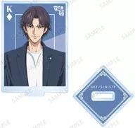 Atobe Keigo B "Shin Tennis-no Oji-sama Illustration Card Motif Plain Clothes Ver. Trading Acrylic Stand"