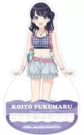 Fukumaru Koito (Hot Summer) acrylic stand "idol Master Shiny Colors"