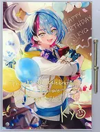 [A la Carte] replica of Kaneko Mirror, Acrylic panel with autograph and message "Virtual YouTuber Niji-san NIJISANJI EN Kaneko Mirror Birthday 2022"