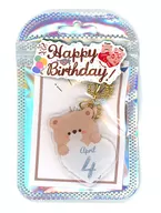 April Mini Pale Bear "Hyottoto B-DAY Bears"