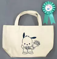 Pochakko Odoshi Series Tote Bag with Rosette "Sanrio Character Drivers" Sanrio Puroland Limited