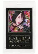 Ai-Ail with handwritten signature Laminate Pass "CD KALEIDOSCOPE" Tower Record Online Purchase benefits