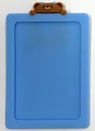 Blue "Character Fuku KUJI ONLINE apicolle Bear Hard Card Case Cover" D Prize