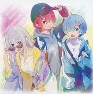 エミリア＆レム＆ラム キャンバスボード 「一番くじ Re：ゼロから始める異世界生活 ～AnimalParade～」 F賞