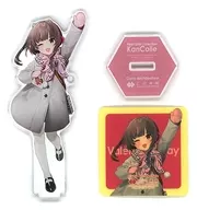 Unagi Valentine mode Acrylic Stand Set "Kantai Collection ~ KanColle ~ Curry Restaurant 22nd Sequence" Course Menu Order Bonus