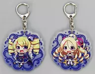 Cao Ren (Huairun / Kagemusha) & Cao Chun (Liu Lin / Tokimeki) Acrylic Key Holder 2-Piece Set "Computer Soft True Love Princess Heroic Tale 5 ~ Otome Yoran ☆ Sangokushi Engi [Wei] ~" Official Mail Order Purchase benefits