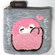 Koppen-chan Sagara Embroidered Mini Pouch (Pink Koppen-chan) "Koppen-chan"