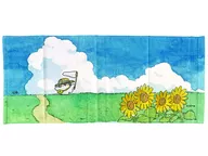 Koppen-chan : Original face towel (blue sky) "Koppen-chan"