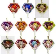 11-piece set "Utano Prince Sama ♪ SHINING STAR STAGE-SONG PARADE ☆ - Trading Mini Uchiwa Mascot"