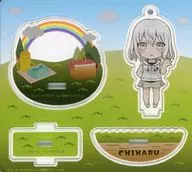 Senbazuru "Gusto Trading Yura-Yura Acrylic Key Holder - Picnic with everyone"