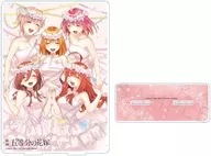 WA (Wedding) Big Acrylic Stand 4th "The Quintessential Quintuplets"